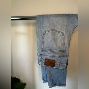 Madewell relaxed fit jeans